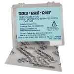 ParaPost Plus P244-5 red .050" (1.25mm) stainless steel post, 10 post refill | SurgiMac Dental Supply