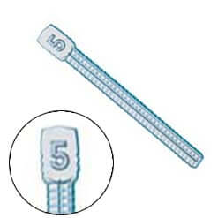 ParaPost P84-4.5 blue .045" (1.14mm) titanium post, 10 post refill | SurgiMac Dental Supply