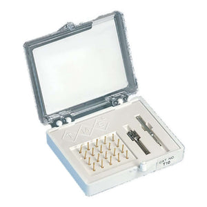 TMS T-10 Minim .021" / .525 mm Gold-Plated stainless steel self-threading | SurgiMac Dental Supply