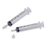 Monoject 10 mL Clear Oral Syringe with Tip Cap 100/Pk. Non-Sterile. Bulk