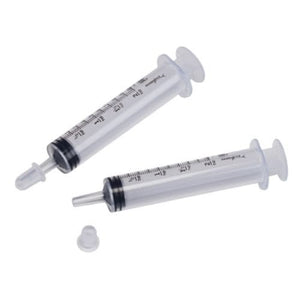 Monoject 10 mL Clear Oral Syringe with Tip Cap 100/Pk. Non-Sterile. Bulk