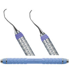 Hu-Friedy #13/14 Gracey Curette with #8 ResinEight Colors Handle - Blue | SurgiMac Dental Supply
