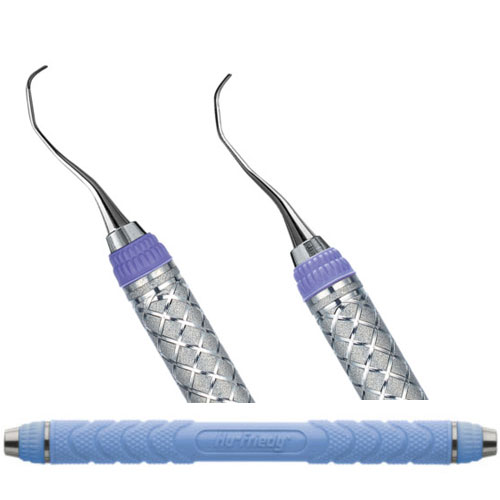 Hu-Friedy #13/14 Gracey Curette with #8 ResinEight Colors Handle - Blue | SurgiMac Dental Supply