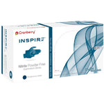 Inspire Nitrile Exam Gloves, Large, Aegean Blue, 300/Box. Ambidextrous gloves | SurgiMac Dental Supply