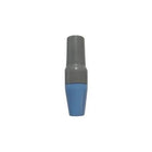 Safe-Flo Saliva Ejector Adapter, Blue/Gray, 50/Bag