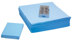 Miltex T.O.M.S. CSR 24" x 24" Autoclave Sterilization Wrap (CSR), 500 Sheets | SurgiMac Dental Supply