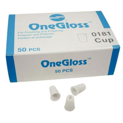 OneGloss Polisher, Cup, 50/pk 0181