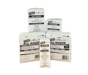 Gauze Sponge, 2" x 2", 12-Ply, Non-Sterile, 200/bg, 40 bg/cs D-3002