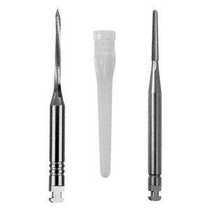 Fine Starter Kit: White C-I Glass Fiber Post (20 Posts, 2 Drills) S090