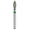 Defend FG #368.018 Coarse Football Shaped Diamond Bur, 5/Pk
