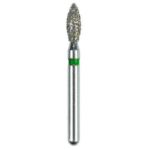 Defend FG #368.018 Coarse Football Shaped Diamond Bur, 5/Pk