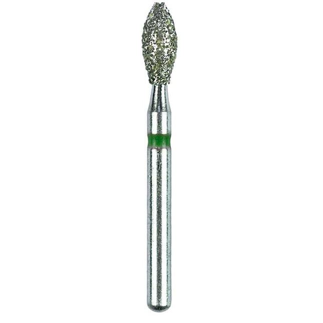 Defend FG #368.023 Coarse Football Shaped Diamond Bur, 5/Pk