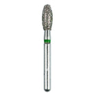 Defend FG #369.023 Coarse Football Shaped Diamond Bur, 5/Pk