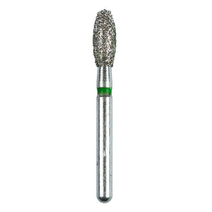 Defend FG #369.023 Coarse Football Shaped Diamond Bur, 5/Pk