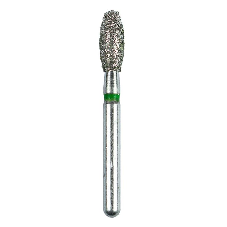 Defend FG #369.023 Coarse Football Shaped Diamond Bur, 5/Pk