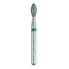 Defend FG #379.018 Coarse Football Shaped Diamond Bur, 5/Pk