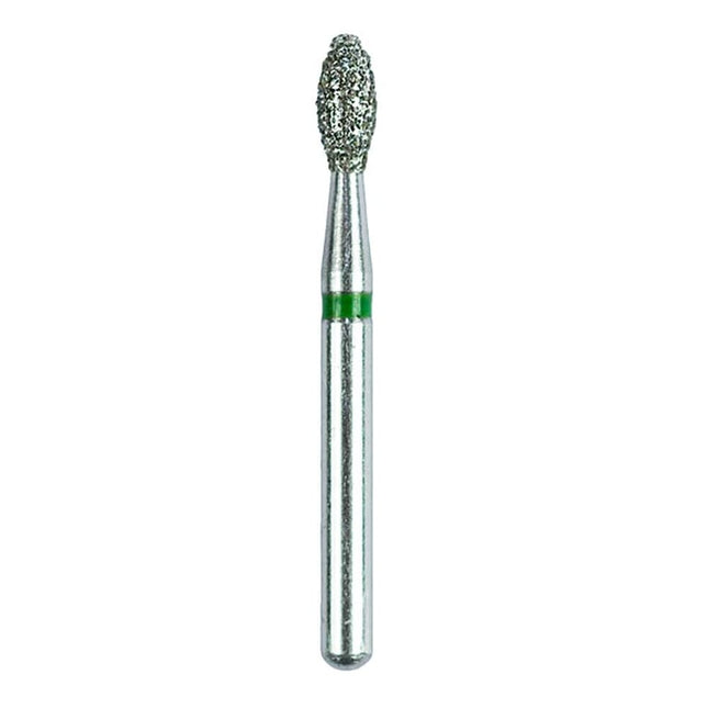 Defend FG #379.018 Coarse Football Shaped Diamond Bur, 5/Pk