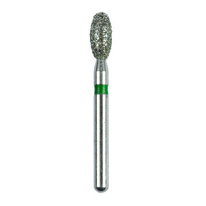 Defend FG #379.023 Coarse Football Shaped Diamond Bur, 5/Pk