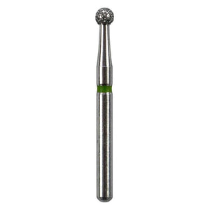 Defend FG #801.018 Coarse Round Diamond Bur, 5/Pk