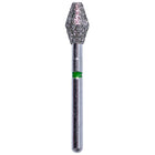 Defend FG #811.037 Coarse Barrel Shaped Diamond Bur, 5/Pk
