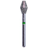 Defend FG #811.037 Coarse Barrel Shaped Diamond Bur, 5/Pk
