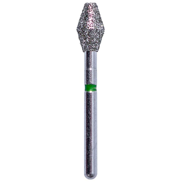 Defend FG #811.037 Coarse Barrel Shaped Diamond Bur, 5/Pk