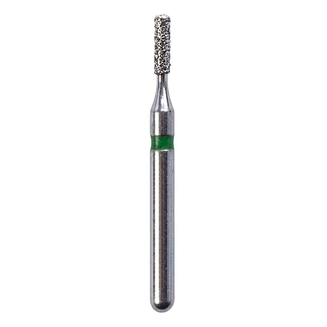 Defend FG #835.010 Coarse Flat End Cylinder Diamond Bur, 5/Pk