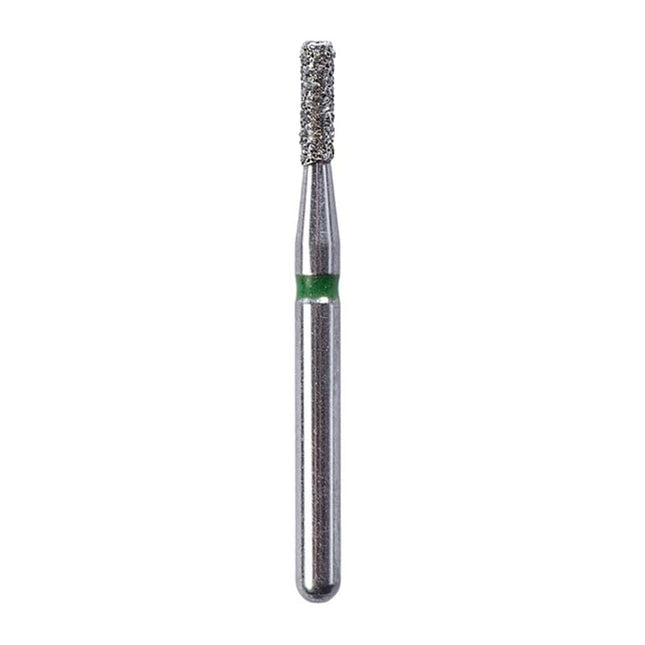 Defend FG #835.012 Coarse Flat End Cylinder Diamond Bur, 5/Pk