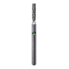 Defend FG #836.012 Coarse Flat End Cylinder Diamond Bur, 5/Pk