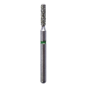 Defend FG #836.012 Coarse Flat End Cylinder Diamond Bur, 5/Pk