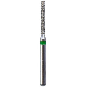 Defend FG #837.010 Coarse Flat End Cylinder Diamond Bur, 5/Pk
