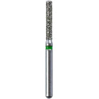 Defend FG #837.014 Coarse Flat End Cylinder Diamond Bur, 5/Pk