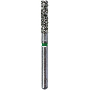 Defend FG #837.018 Coarse Flat End Cylinder Diamond Bur, 5/Pk