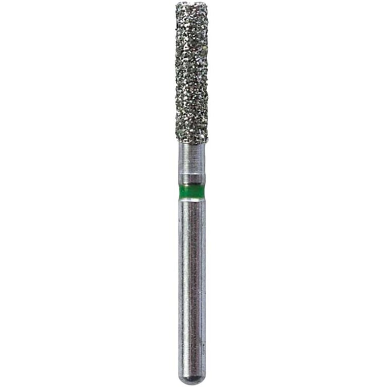 Defend FG #837.018 Coarse Flat End Cylinder Diamond Bur, 5/Pk