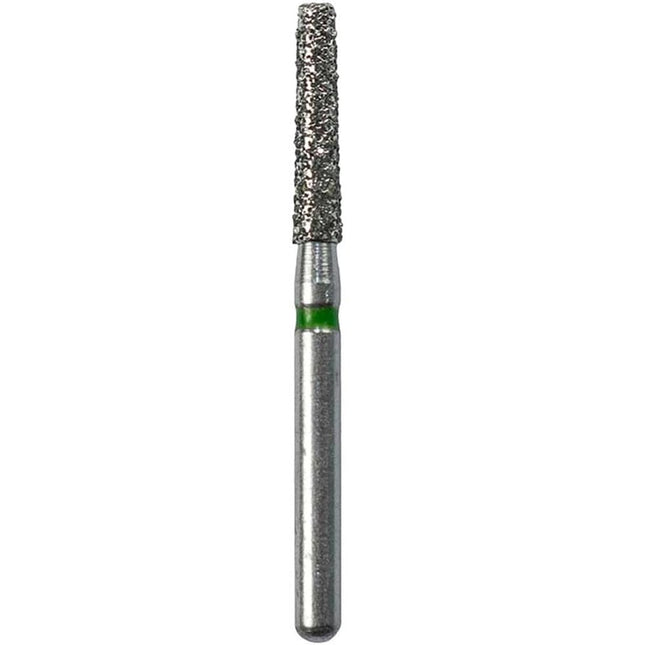 Defend FG #847.016 Coarse Flat End Taper Diamond Bur, 5/Pk
