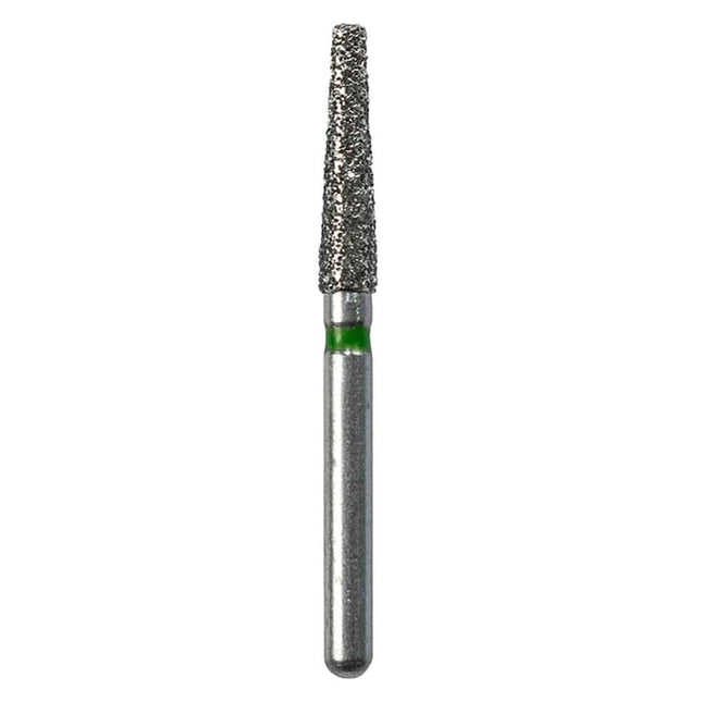 Defend FG #847.019 Coarse Flat End Taper Diamond Bur, 5/Pk