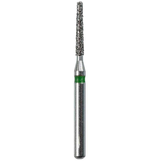 Defend FG #848.012 Coarse Flat End Taper Diamond Bur, 5/Pk
