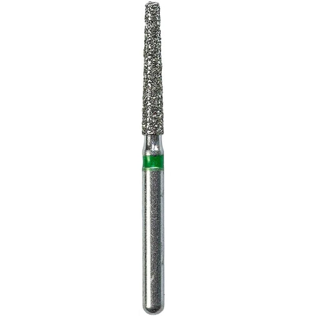 Defend FG #848.016 Coarse Flat End Taper Diamond Bur, 5/Pk