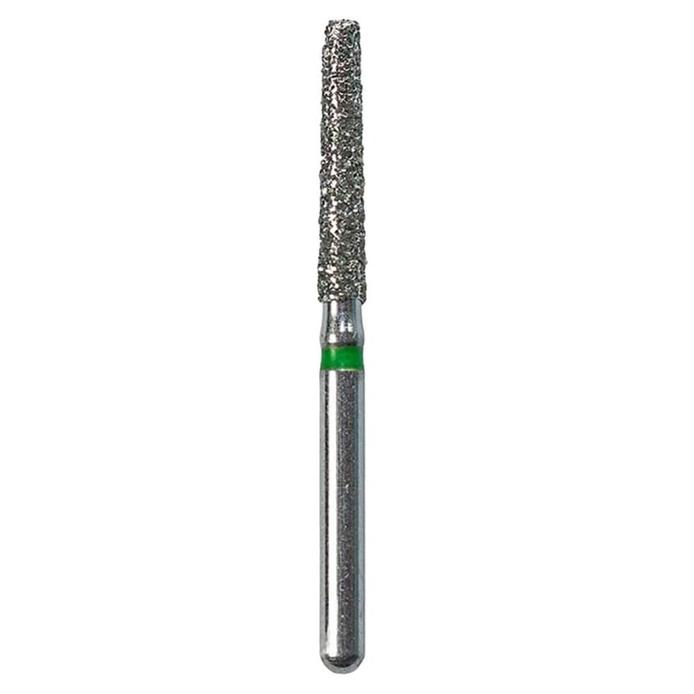 Defend FG #848.018 Coarse Flat End Taper Diamond Bur, 5/Pk