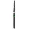 Defend FG #850.014 Coarse Round End Taper Diamond Bur, 5/Pk