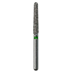 Defend FG #850.018 Coarse Round End Taper Diamond Bur, 5/Pk