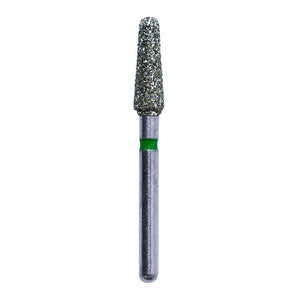 Defend FG #855.025 Coarse Round End Taper Diamond Bur, 5/Pk