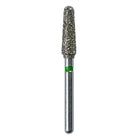 Defend FG #856.025 Coarse Round End Taper Diamond Bur, 5/Pk