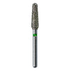 Defend FG #856.025 Coarse Round End Taper Diamond Bur, 5/Pk