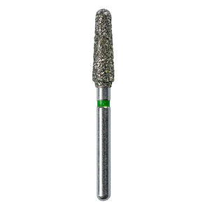 Defend FG #856.025 Coarse Round End Taper Diamond Bur, 5/Pk