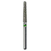Defend FG #856L.016 Coarse Long Round End Taper Diamond Bur, 5/Pk