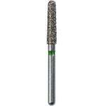 Defend FG #856.020 Coarse Round End Taper Diamond Bur, 5/Pk