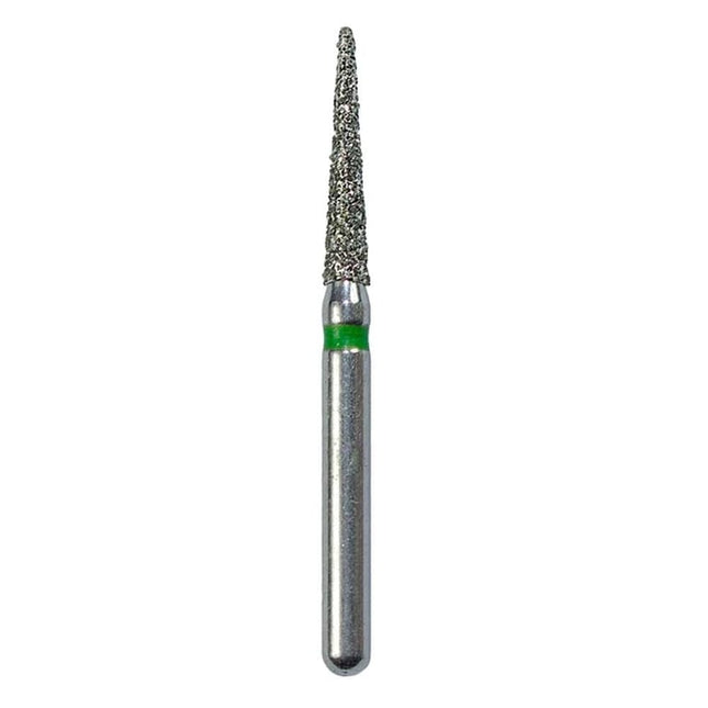 Defend FG #858.014 Coarse Needle Shaped Diamond Bur, 5/Pk