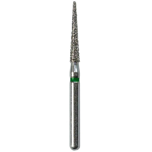 Defend FG #859.016 Coarse Needle Shaped Diamond Bur, 5/Pk