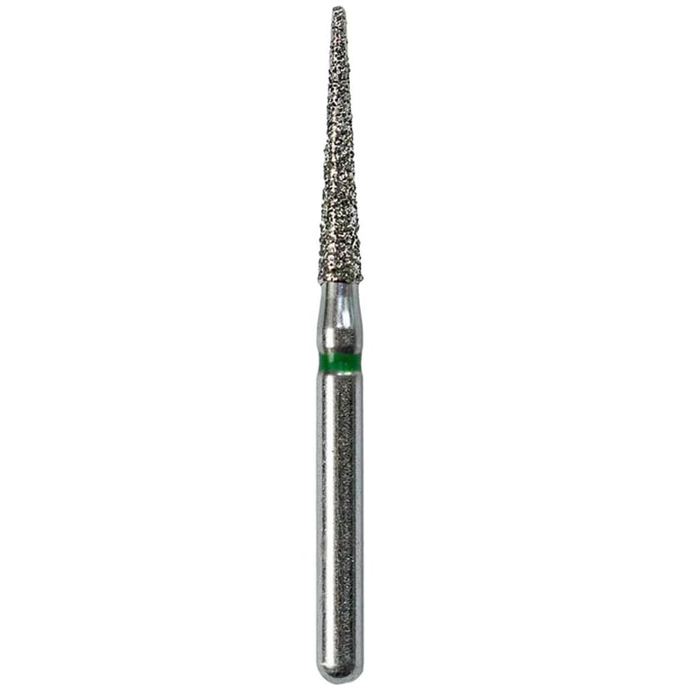 Defend FG #859.016 Coarse Needle Shaped Diamond Bur, 5/Pk